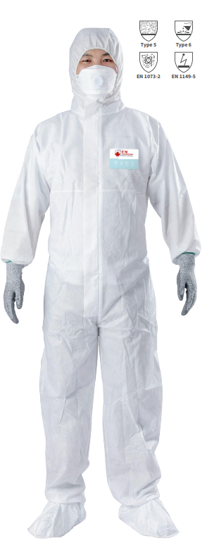 Full Sterilized Coverall Set (Mask, Coverall and Booties)